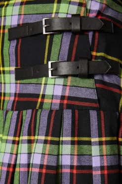 Women Black Friday Skirts & Skorts*Vivid Tartan Goth Skirt