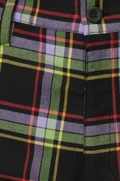 Men Black Friday Pants & Shorts*Vivid Tartan Unisex Short