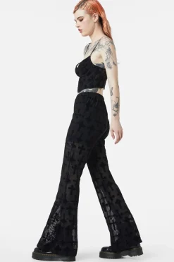 Women Dangerfield Blouses & Tops*Vowed Flocked Mesh Corset