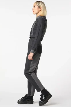 Women Black Friday Jackets & Coats*Washed Denim Goth Jacket