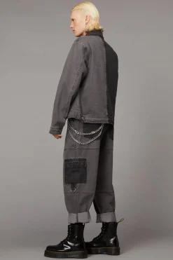 Men Black Friday Coats & Jackets*Washed Denim Trucker Jacket