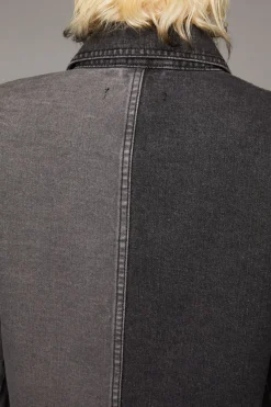 Men Black Friday Coats & Jackets*Washed Denim Trucker Jacket