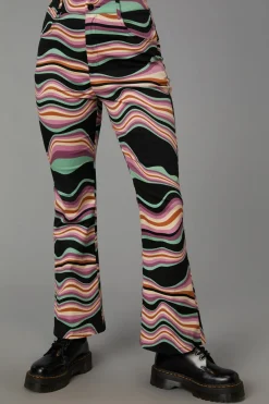 Women Black Friday Pants & Jumpsuits*Wave Craze Print Pant