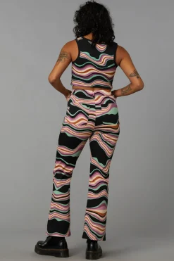 Women Black Friday Pants & Jumpsuits*Wave Craze Print Pant