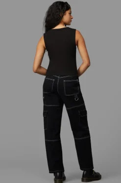 Women Black Friday Blouses & Tops*Webbed Tank