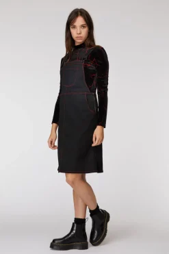 Women Black Friday Dresses & Pinafores*Welcome To Hell Pinafore