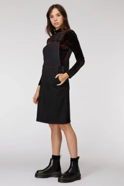 Women Black Friday Dresses & Pinafores*Welcome To Hell Pinafore