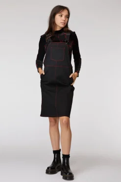 Women Black Friday Dresses & Pinafores*Welcome To Hell Pinafore