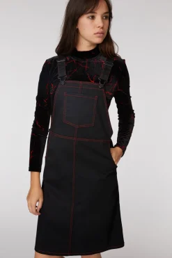 Women Black Friday Dresses & Pinafores*Welcome To Hell Pinafore