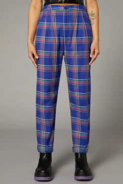Women Black Friday Pants & Jumpsuits*Werewolf Tartan Goth Pant