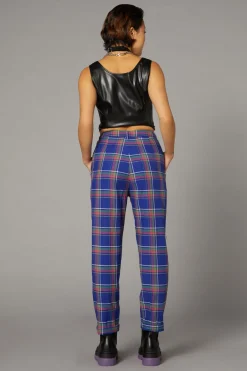 Women Black Friday Pants & Jumpsuits*Werewolf Tartan Goth Pant