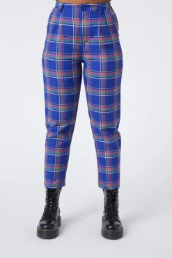 Women Black Friday Pants & Jumpsuits*Werewolf Tartan Goth Pant