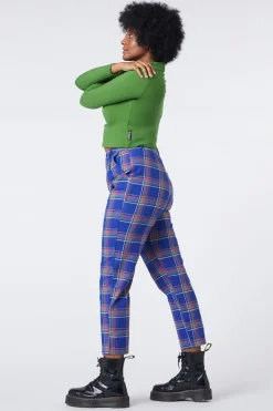 Women Black Friday Pants & Jumpsuits*Werewolf Tartan Goth Pant