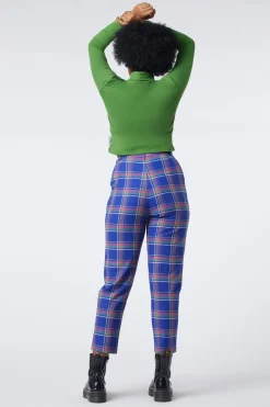 Women Black Friday Pants & Jumpsuits*Werewolf Tartan Goth Pant