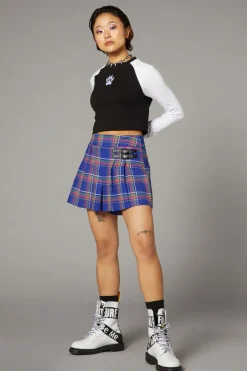 Women Black Friday Skirts & Skorts*Werewolf Tartan Goth Skort