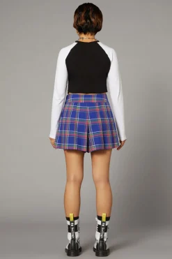 Women Black Friday Skirts & Skorts*Werewolf Tartan Goth Skort