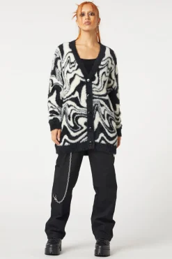 Women Dangerfield Knitwear & Cardis*Who Are You Geo Knit Cardi