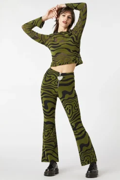 Women Dangerfield Pants & Jumpsuits*Who Are You Mesh Pants