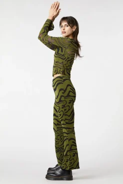 Women Dangerfield Pants & Jumpsuits*Who Are You Mesh Pants