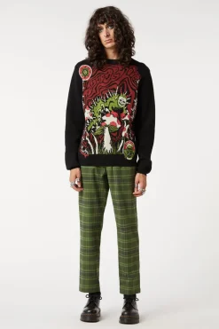 Men Dangerfield Jumpers & Knits*Who Are You Scene Knit