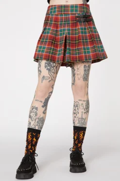 Women Dangerfield Skirts & Skorts*Wichita Tartan Buckle Skort