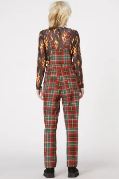 Women Dangerfield Pants & Jumpsuits*Wichita Tartan Long Overall