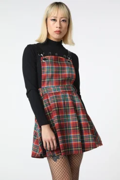 Women Dangerfield Dresses & Pinafores*Wichita Tartan Punk Pinny