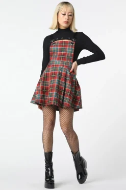 Women Dangerfield Dresses & Pinafores*Wichita Tartan Punk Pinny