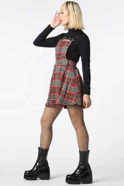 Women Dangerfield Dresses & Pinafores*Wichita Tartan Punk Pinny