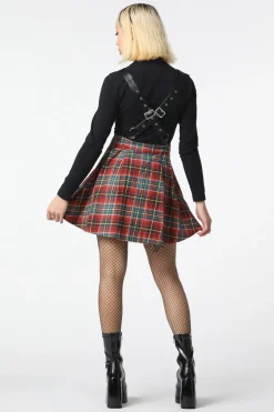Women Dangerfield Dresses & Pinafores*Wichita Tartan Punk Pinny