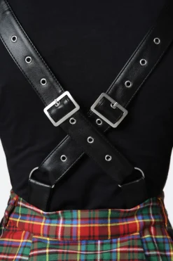 Women Dangerfield Dresses & Pinafores*Wichita Tartan Punk Pinny