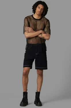 Men Black Friday Shirts & Tees*Wide Mesh Top