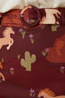 Women Princess Highway Skirts & Skorts*Wild Horses Skirt