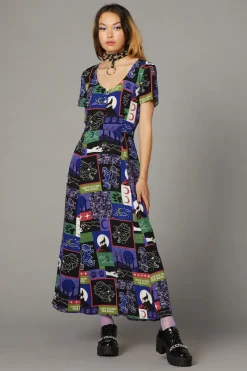 Women Black Friday Dresses & Pinafores*Wolf Pack Print Dress