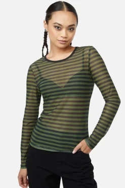 Women Black Friday Blouses & Tops*Woods Mesh Top