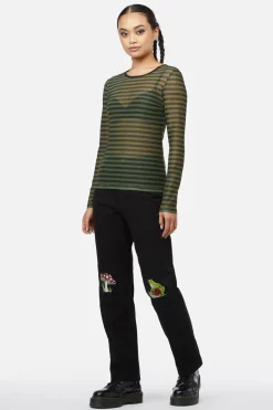 Women Black Friday Blouses & Tops*Woods Mesh Top