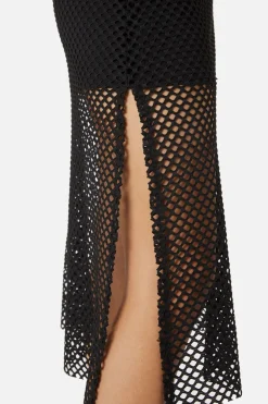 Women Dangerfield Dresses & Pinafores*Wounded Wide Mesh Midi Dress