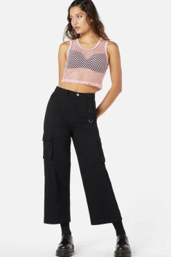 Women Dangerfield Blouses & Tops*Wounded Wide Mesh Tank