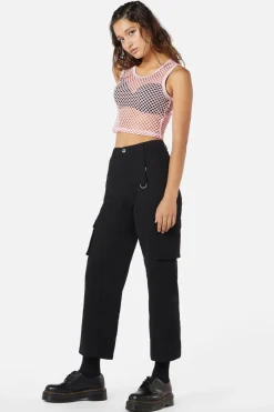 Women Dangerfield Blouses & Tops*Wounded Wide Mesh Tank