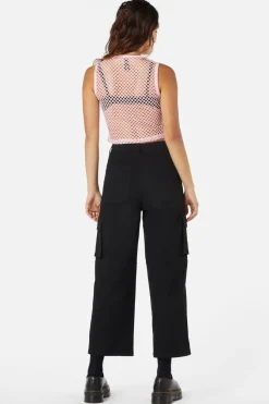 Women Dangerfield Blouses & Tops*Wounded Wide Mesh Tank