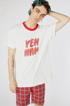 Men Dangerfield Shirts & Tees*Yeh Nah Oversized Cotton Tee
