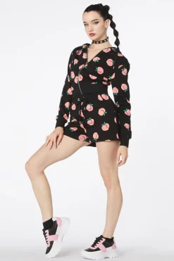 Women Dangerfield Knitwear & Cardis*You Peach Cotton Hoodie