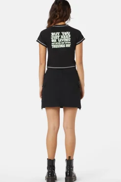 Women Dangerfield Blouses & Tops*You Think You Will Die Raglan Tee