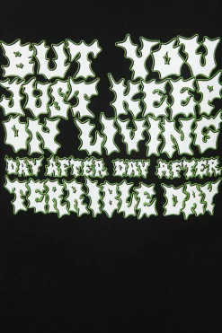 Women Dangerfield Blouses & Tops*You Think You Will Die Raglan Tee