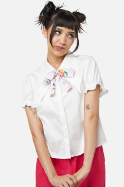 Women Dangerfield Blouses & Tops*Zero Concentration Bow Top