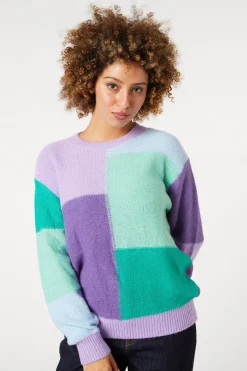 Women Princess Highway Knitwear & Cardis*Zina Patchwork Sweater