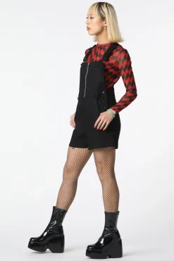 Women Black Friday Dresses & Pinafores*Zip Goth Overall