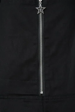Women Black Friday Dresses & Pinafores*Zip Goth Overall