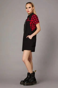 Women Black Friday Dresses & Pinafores*Zip Goth Overall